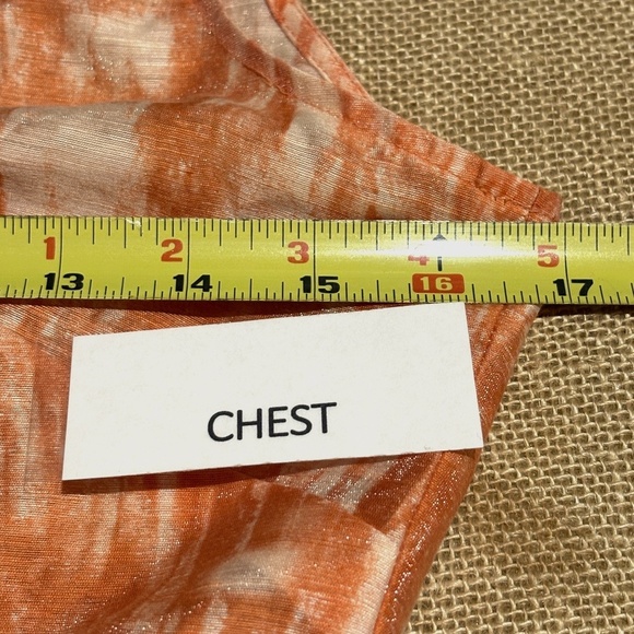 Lafayette 148 NY Women Sleeveless Linen Wrap Blouse Top Sz 4 Party Artsy Boho US - Picture 8 of 8